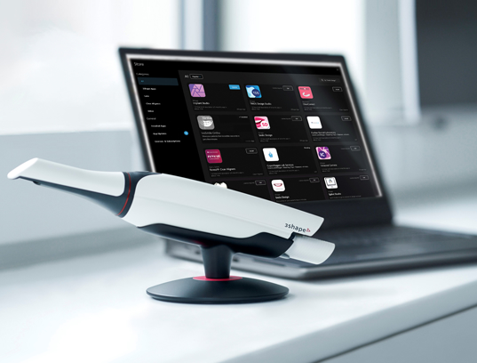 「トリオス」とスキャン画像